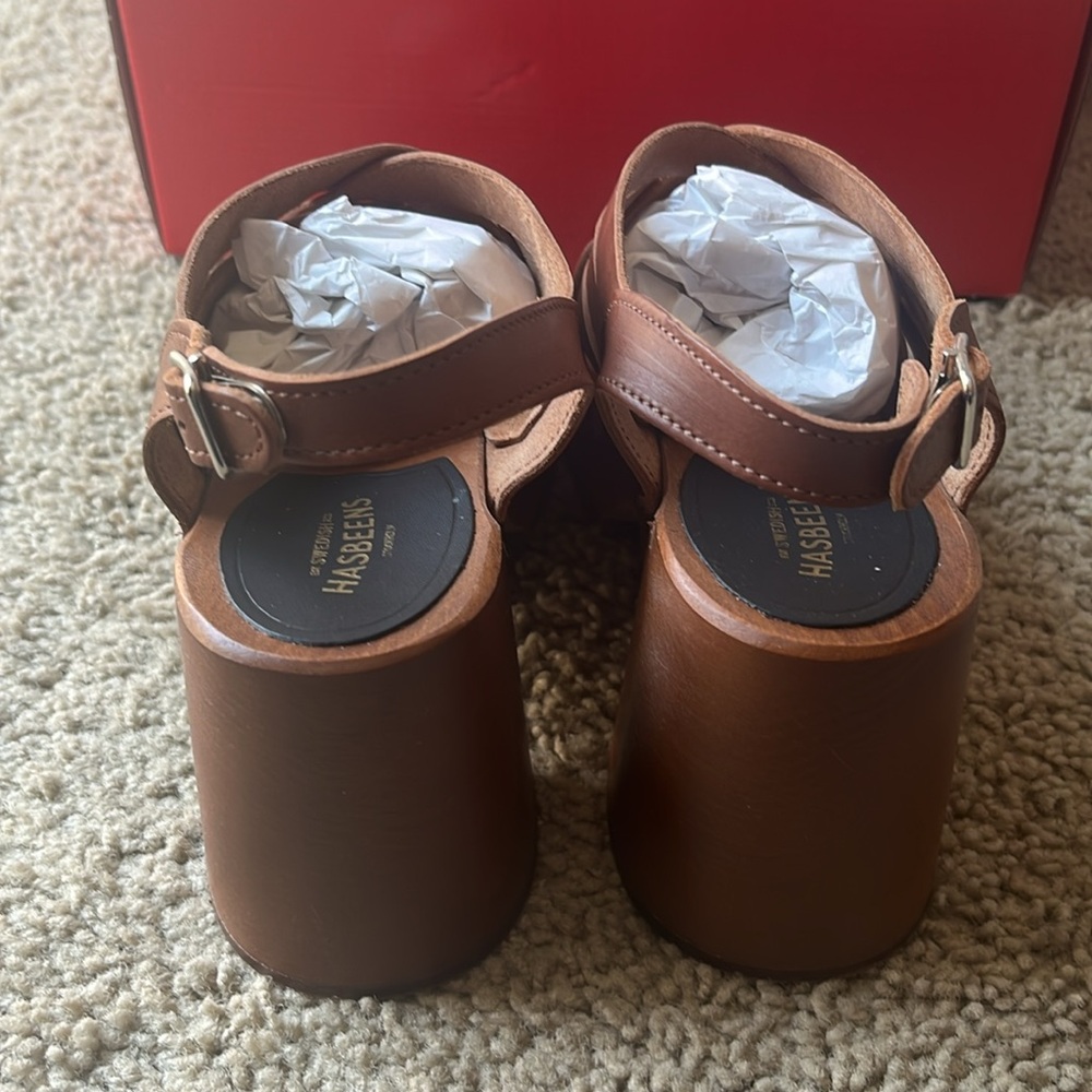 Swedish Hasbeens Vivi Sandals Size 9 (EU 40) - Picture 5 of 10